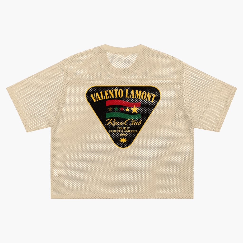 See-through Boxy Net T-shirt