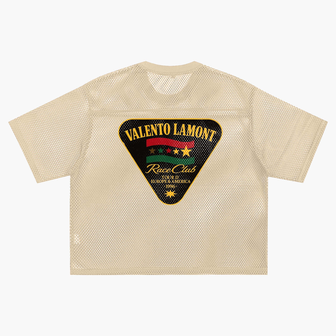 See-through Boxy Net T-shirt