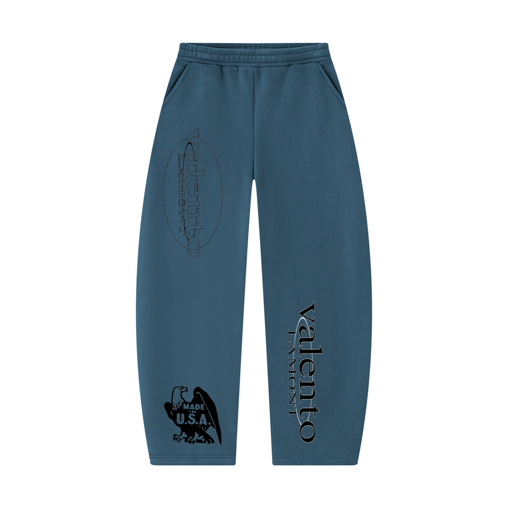 Unisex Barrel Leg Sweatpants