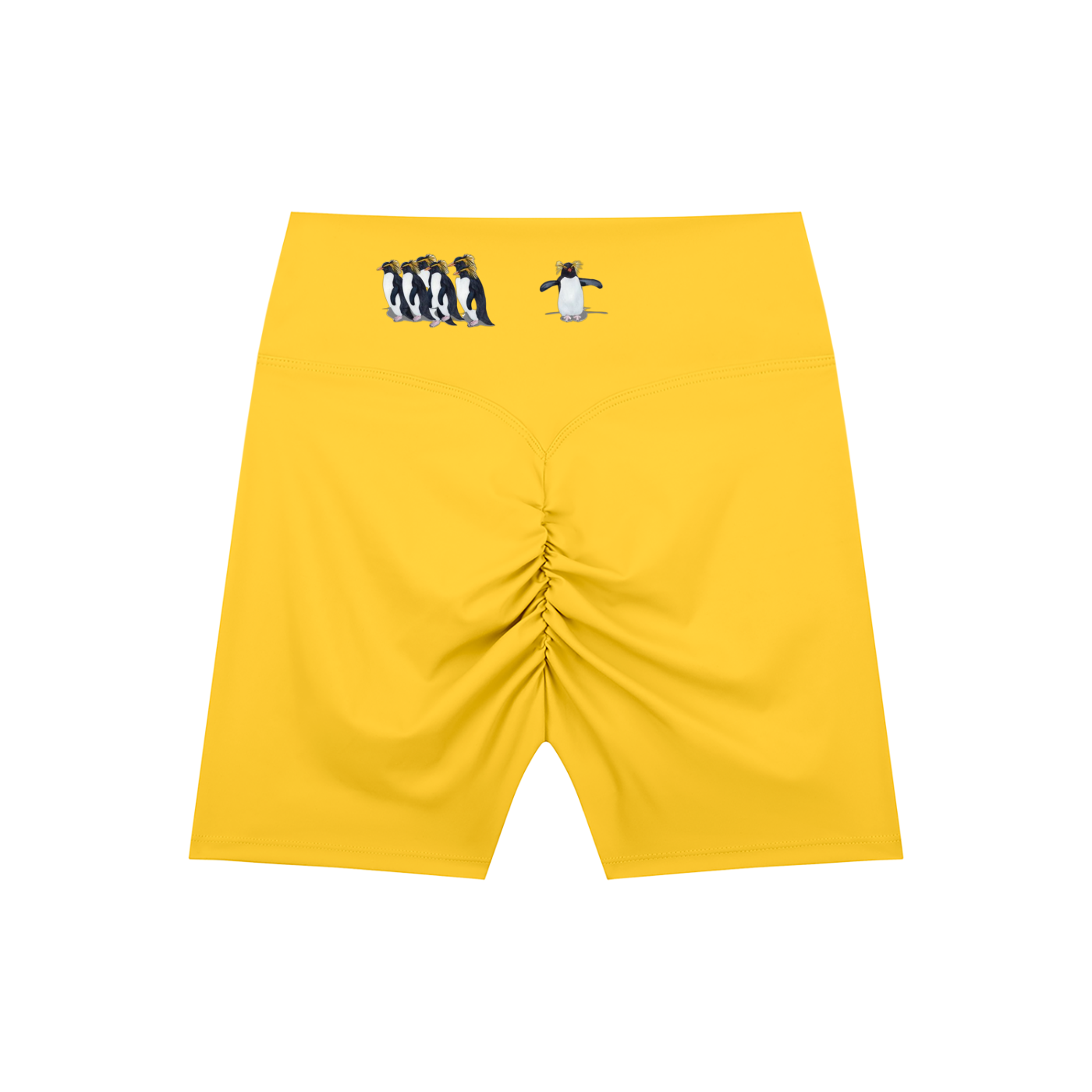 High-Waisted Blend Biker Shorts