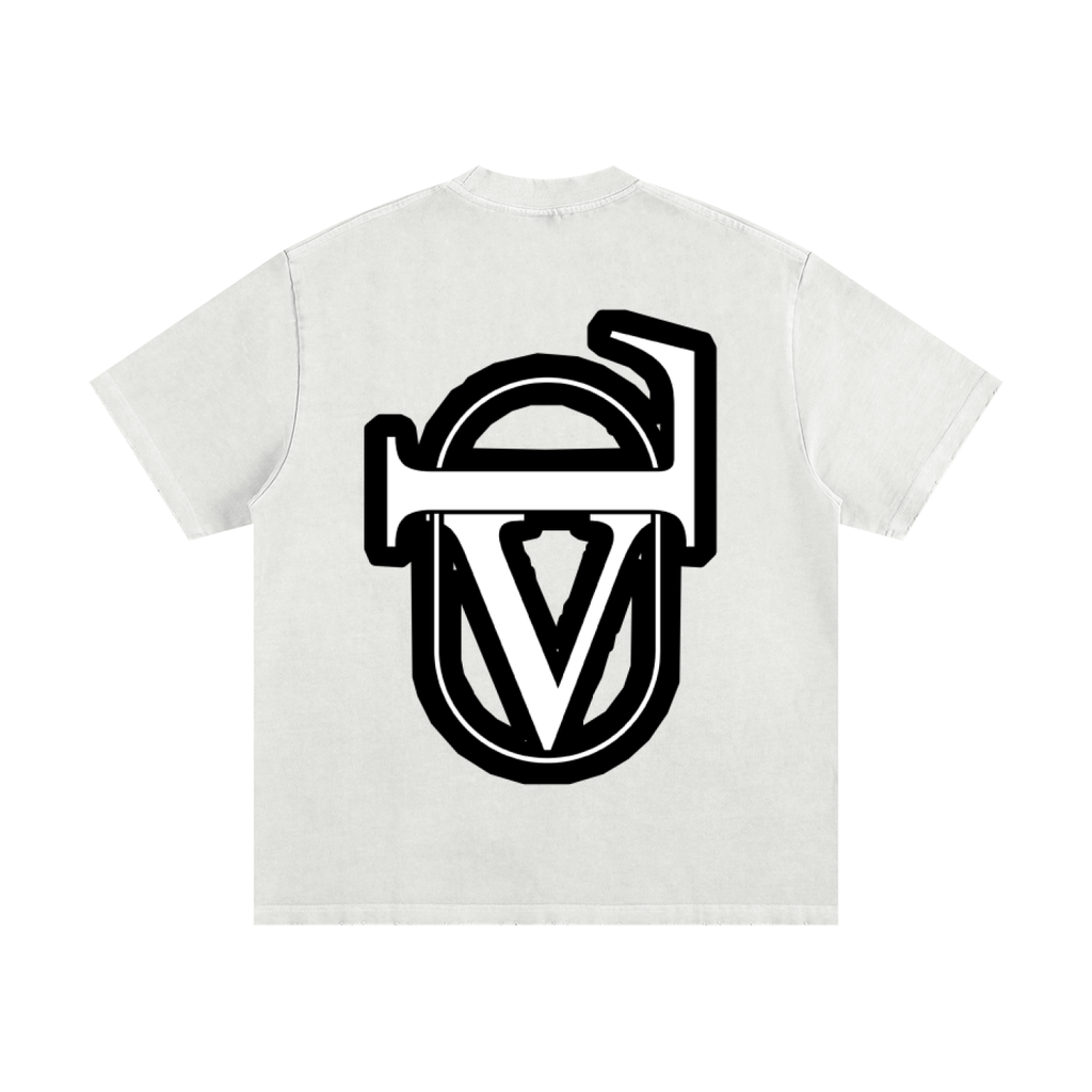 Heavyweight Vintage Washed Frayed T-Shirt