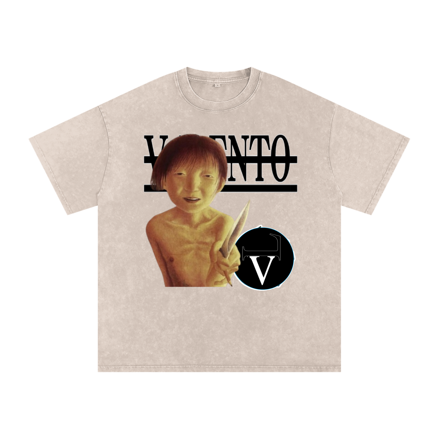 Acid Wash Oversize T-Shirt - 250 GSM