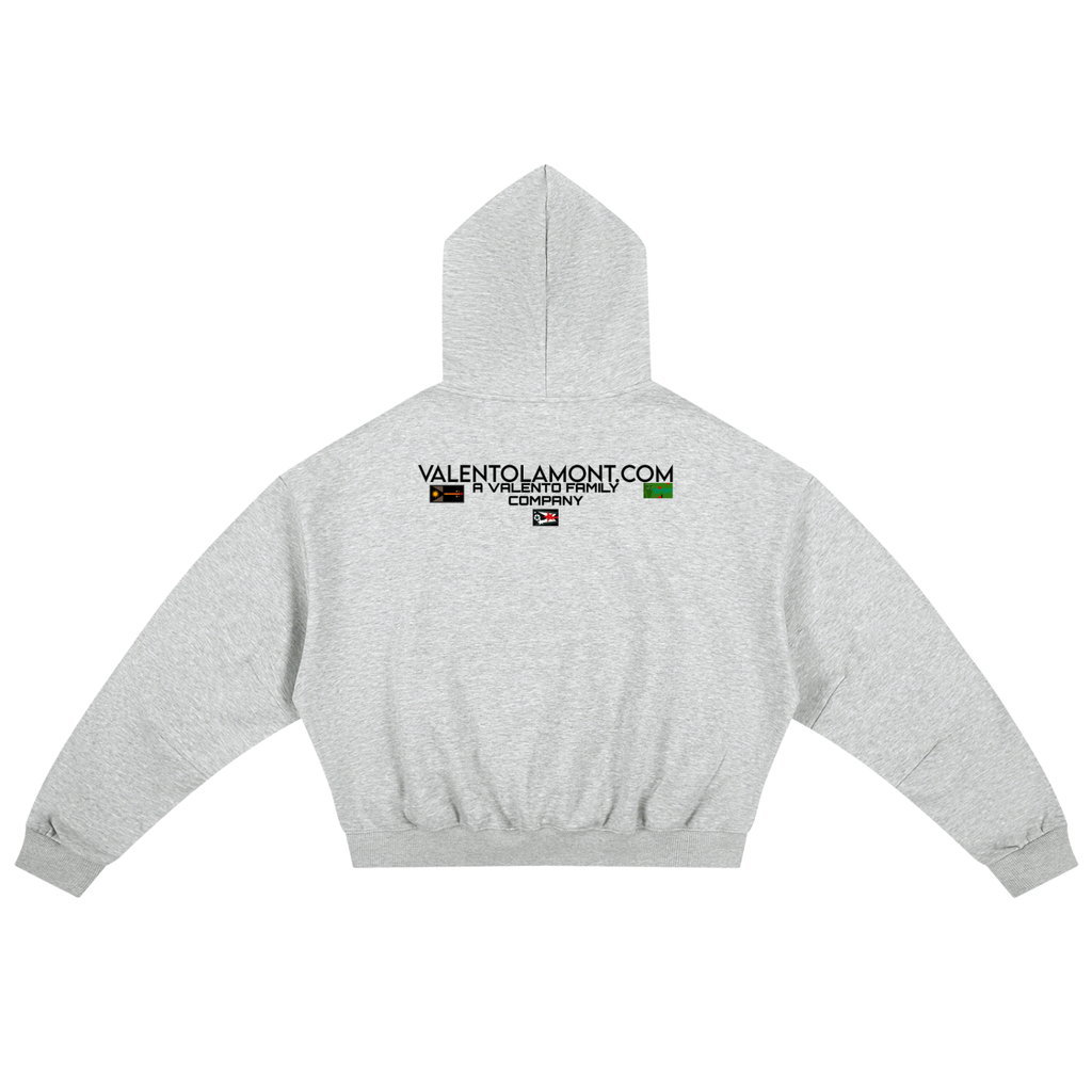 Essential Boxy Darted Sleeve Hoodie