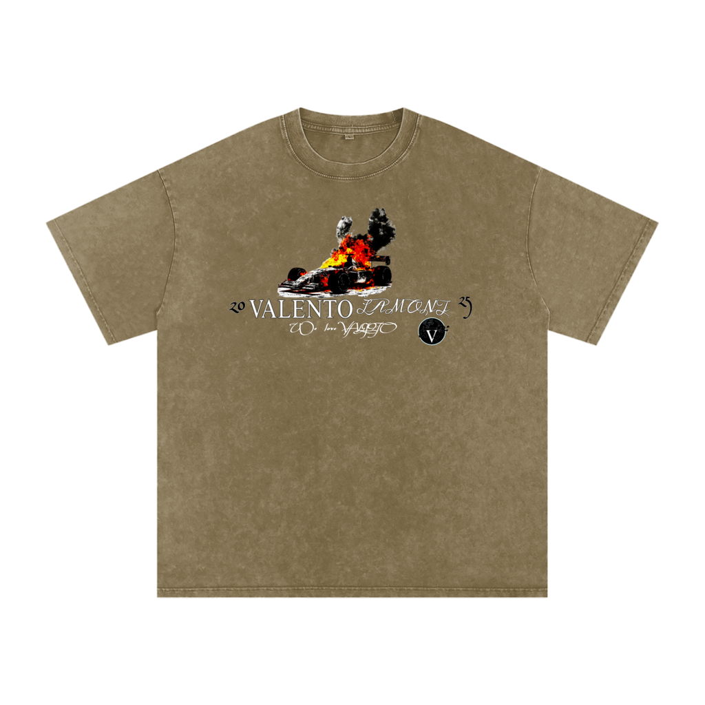 Acid Wash Oversize T-Shirt - 250 GSM