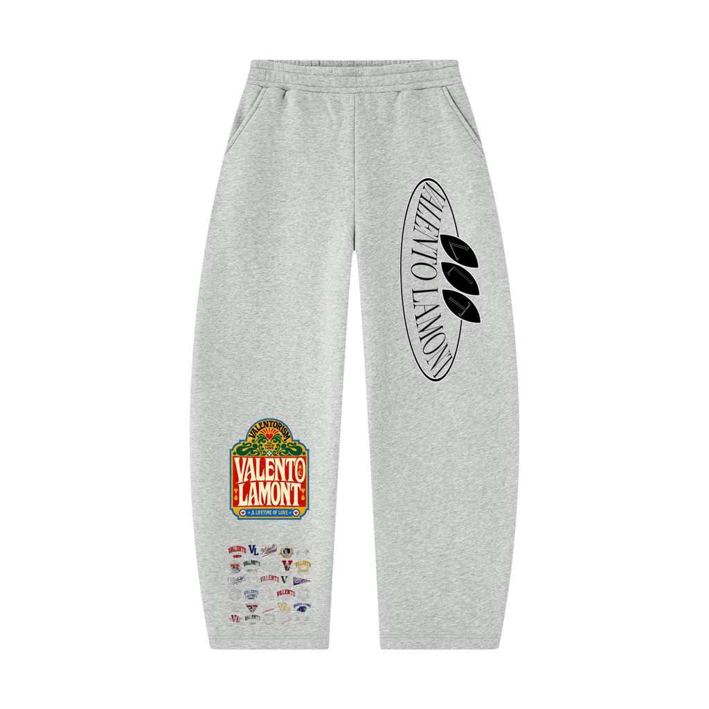 V Barrel Leg Sweatpants