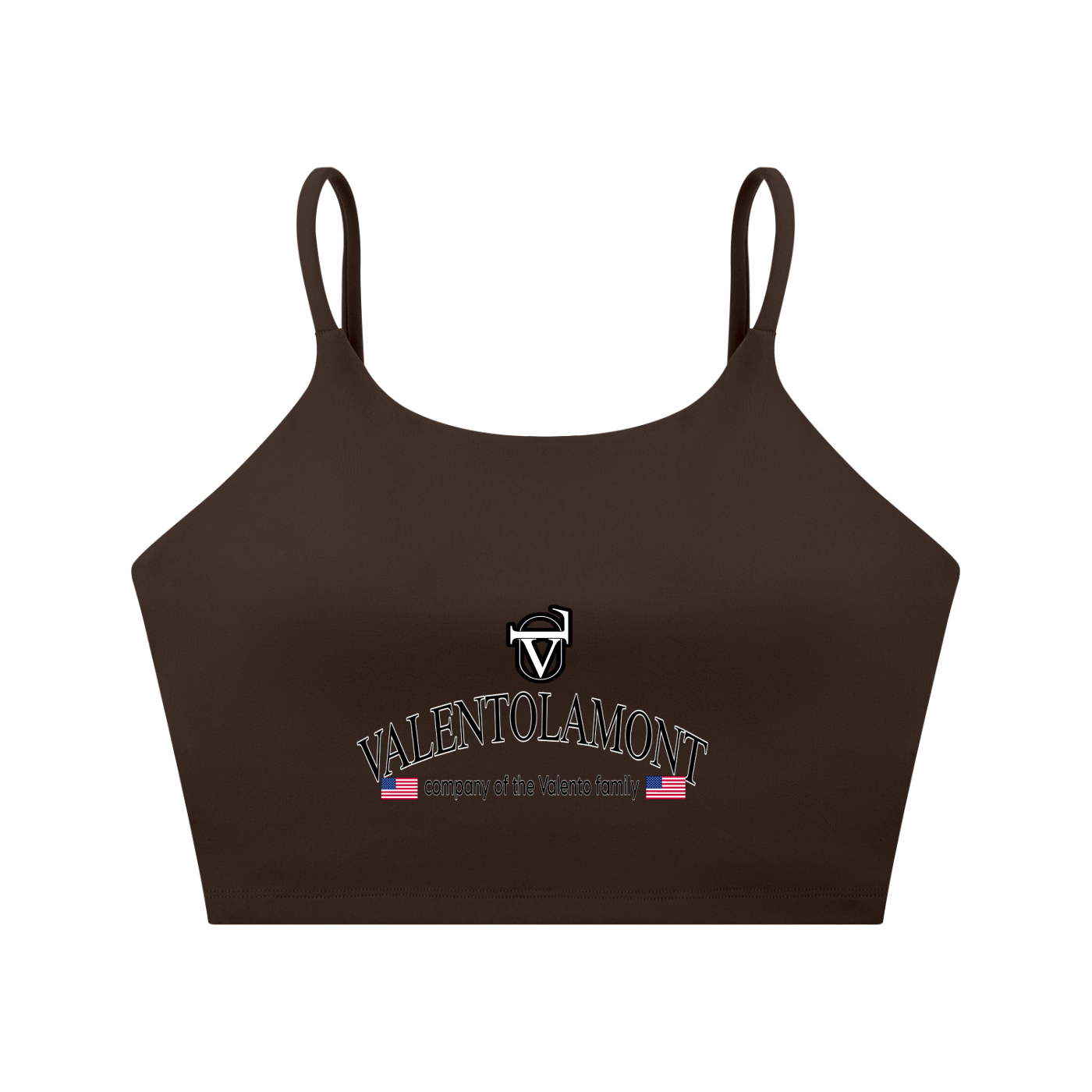 Spaghetti Strap Yoga Sports Bra