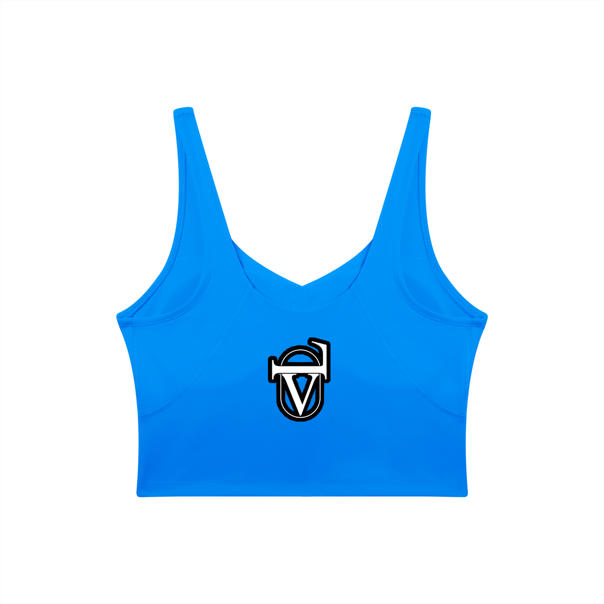 Women's V-Neck Yoga Sports Bra
