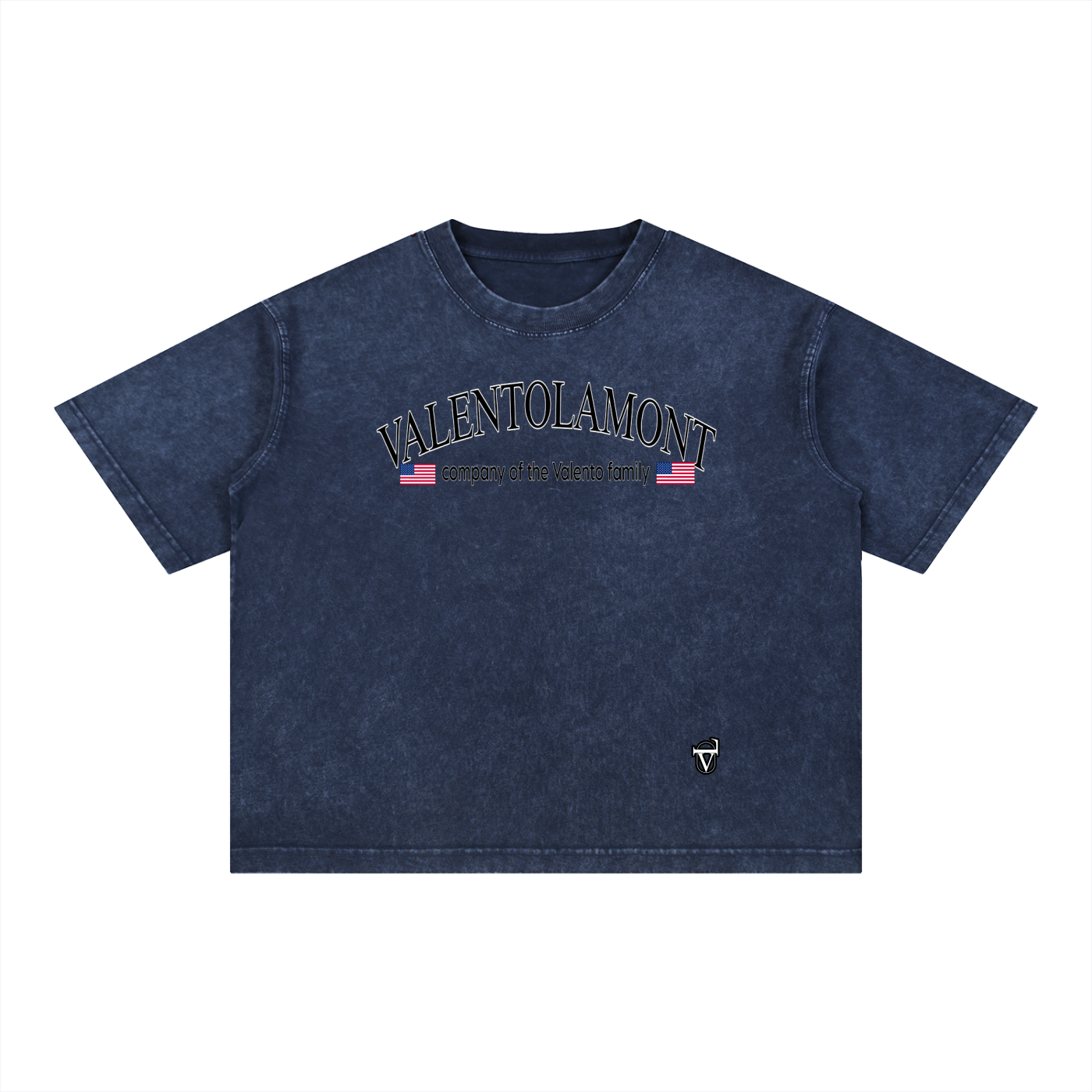 Mineral Wash Boxy Cotton T-Shirt