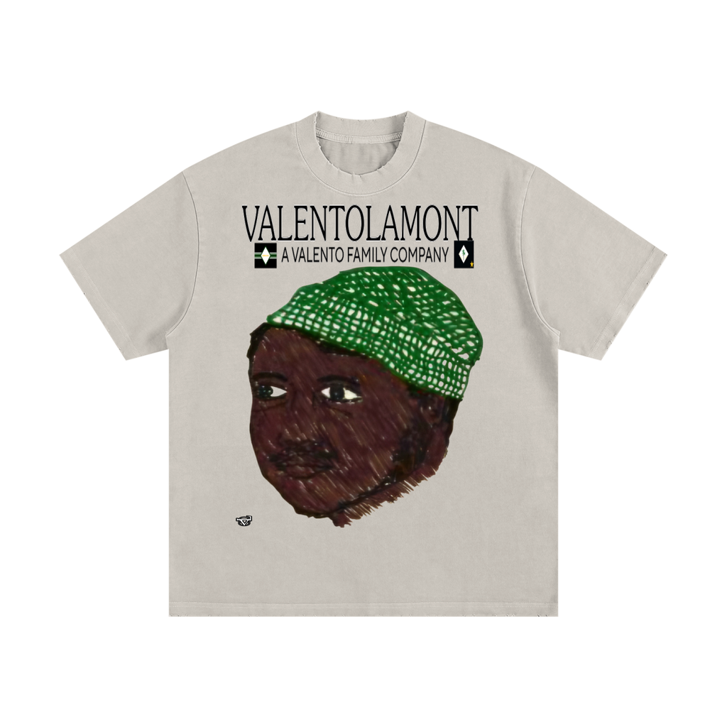 Heavyweight Vintage Washed Frayed T-Shirt