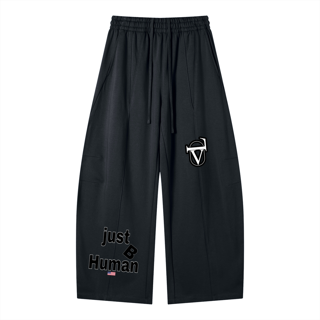 Heavyweight Wide Leg Panel Sweatpants