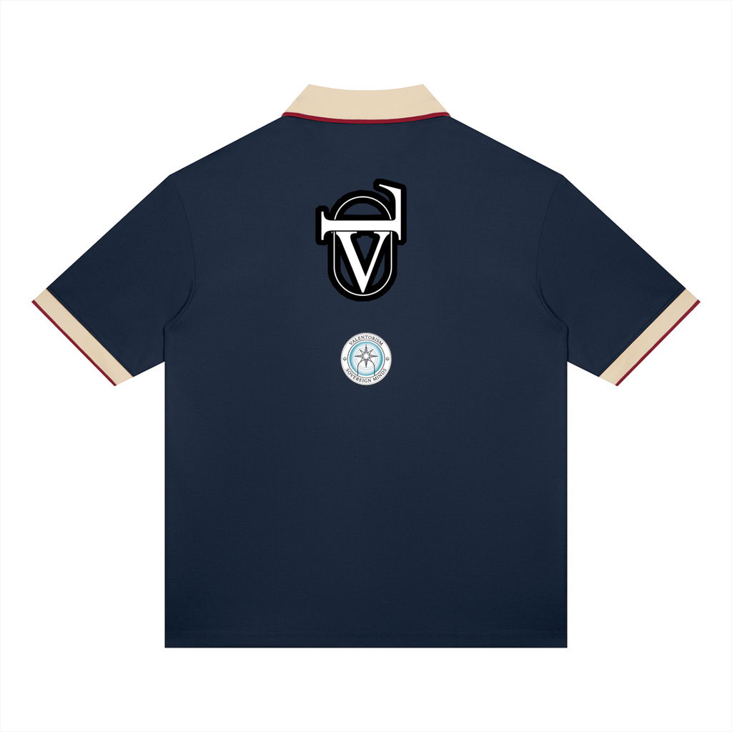 V Block Polo Shirt