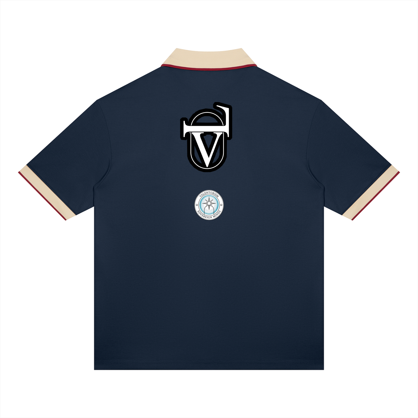 V Block Polo Shirt