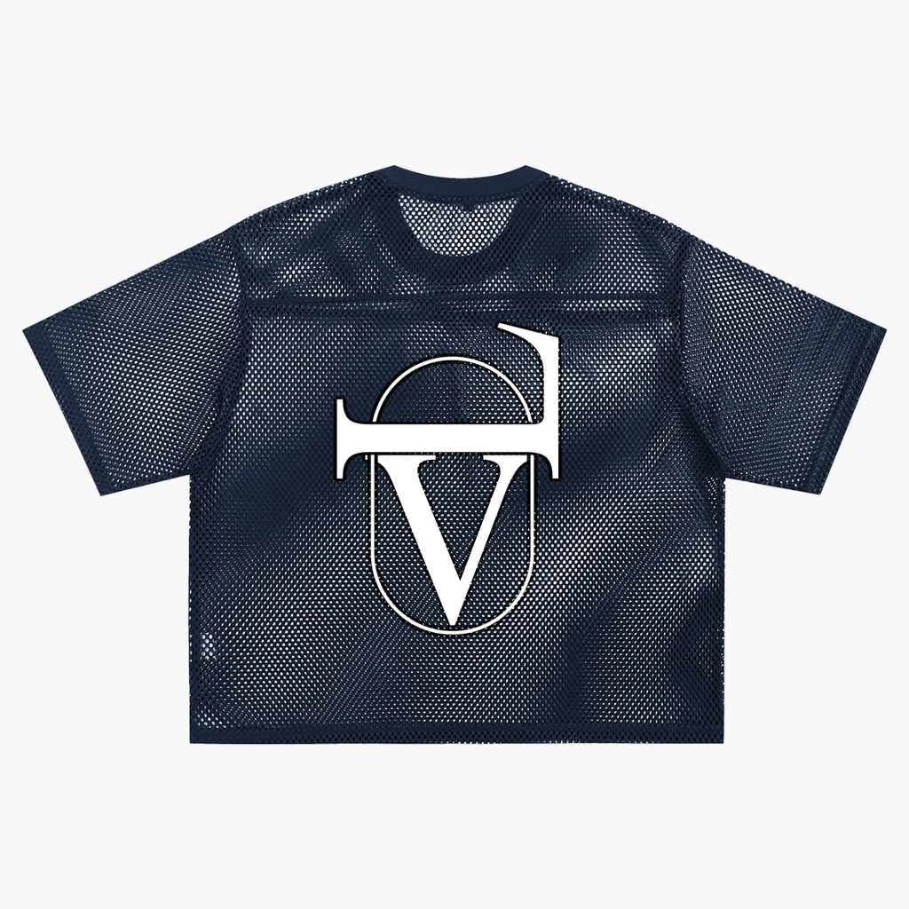 See-through Boxy Net T-shirt