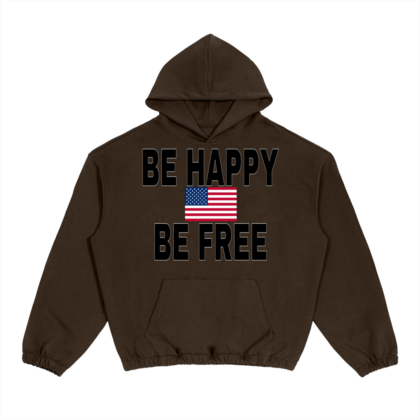 Boxy Cinched Hem Hoodie