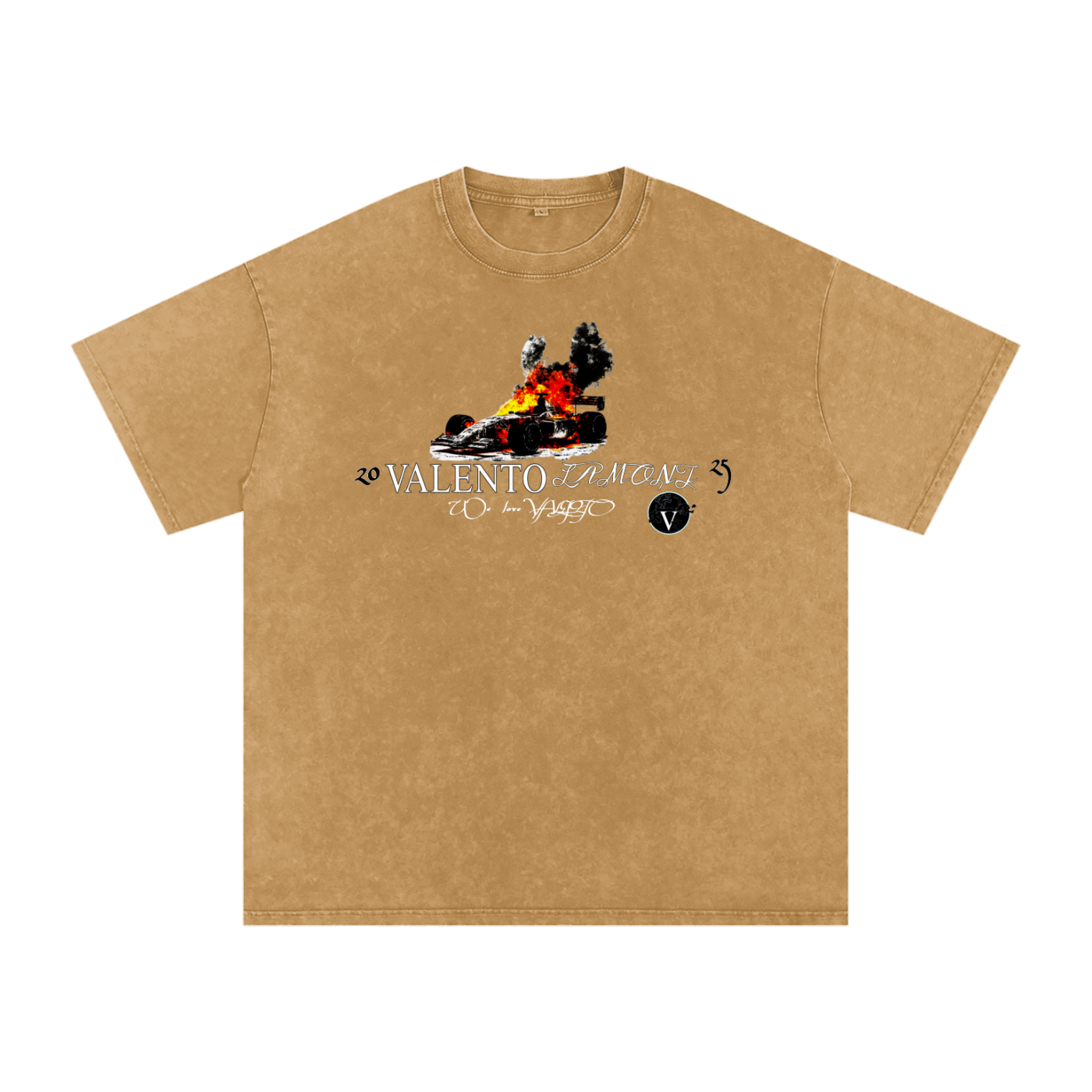 Acid Wash Oversize T-Shirt - 250 GSM