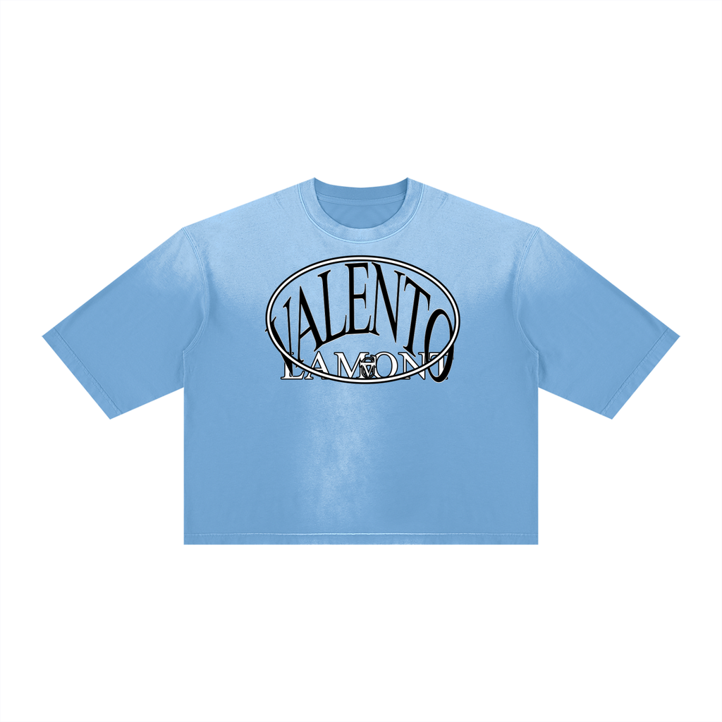 V Vintage Wash Sunfade Boxy T-Shirt