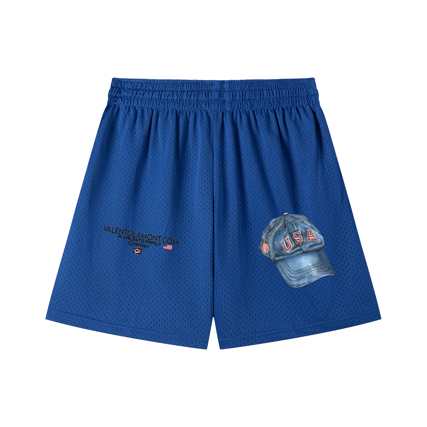 Mesh Drawstring Shorts