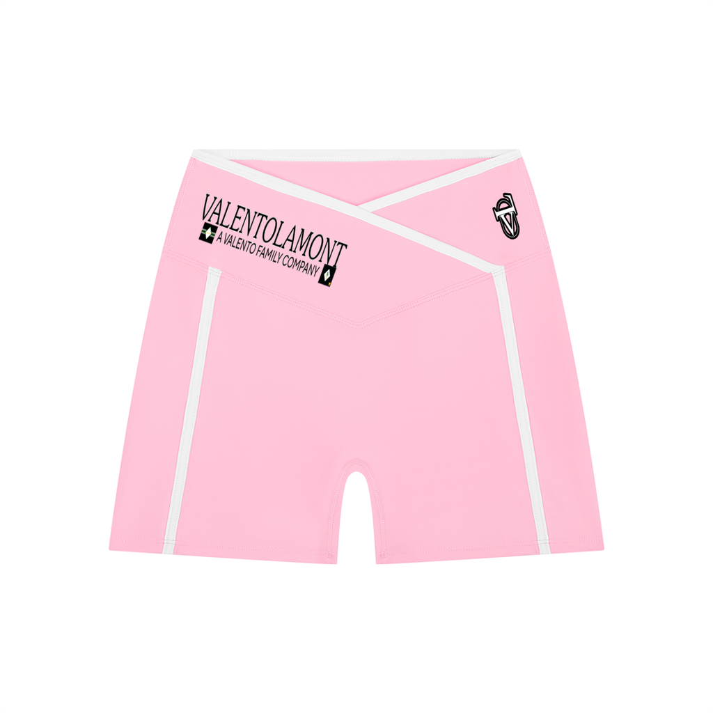 Women’s High Rise Color Block Yoga Shorts