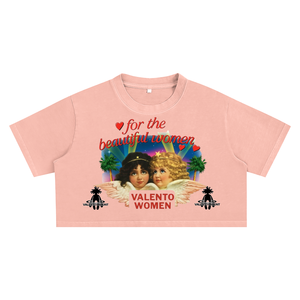 Snow Washed Crop Top