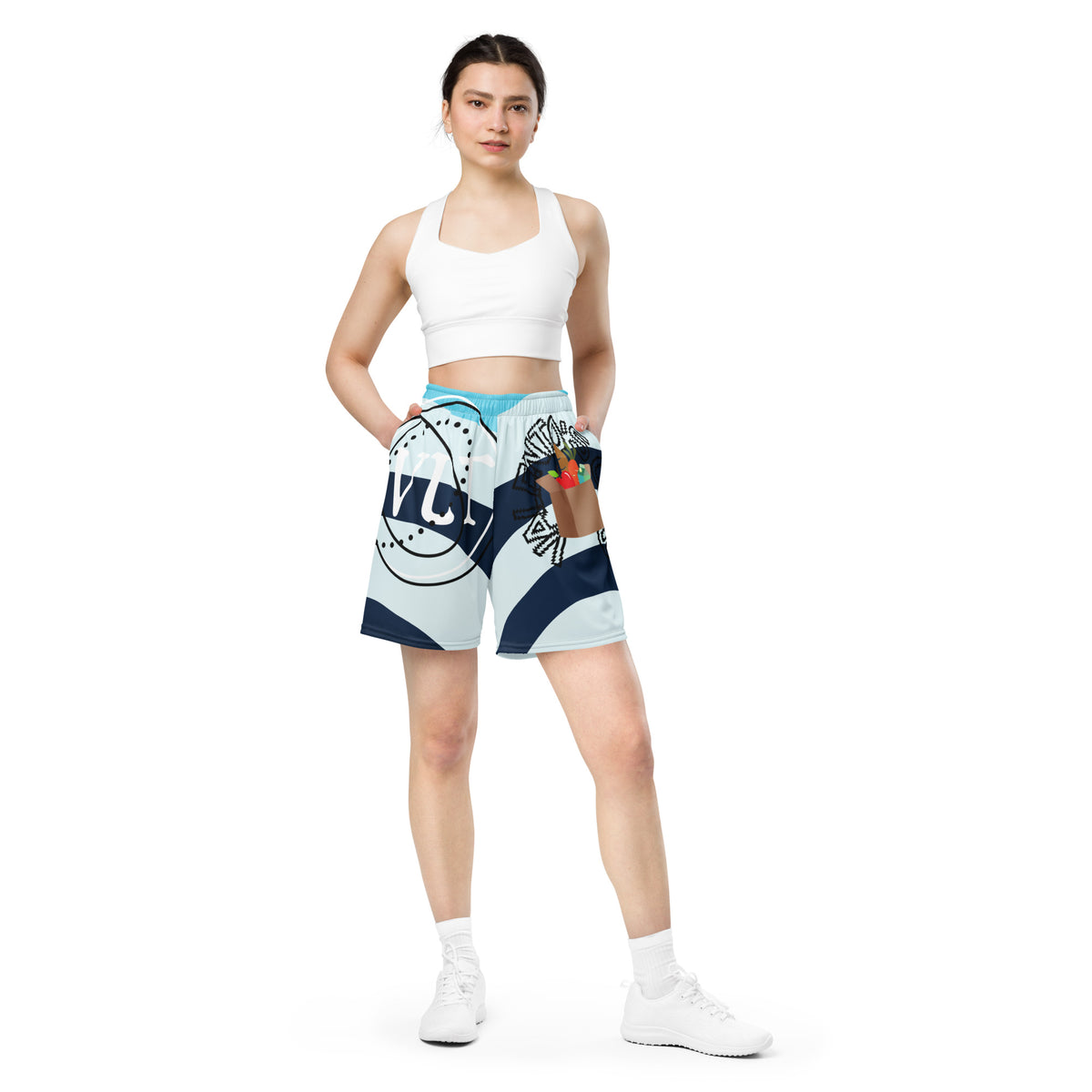 Unisex mesh shorts