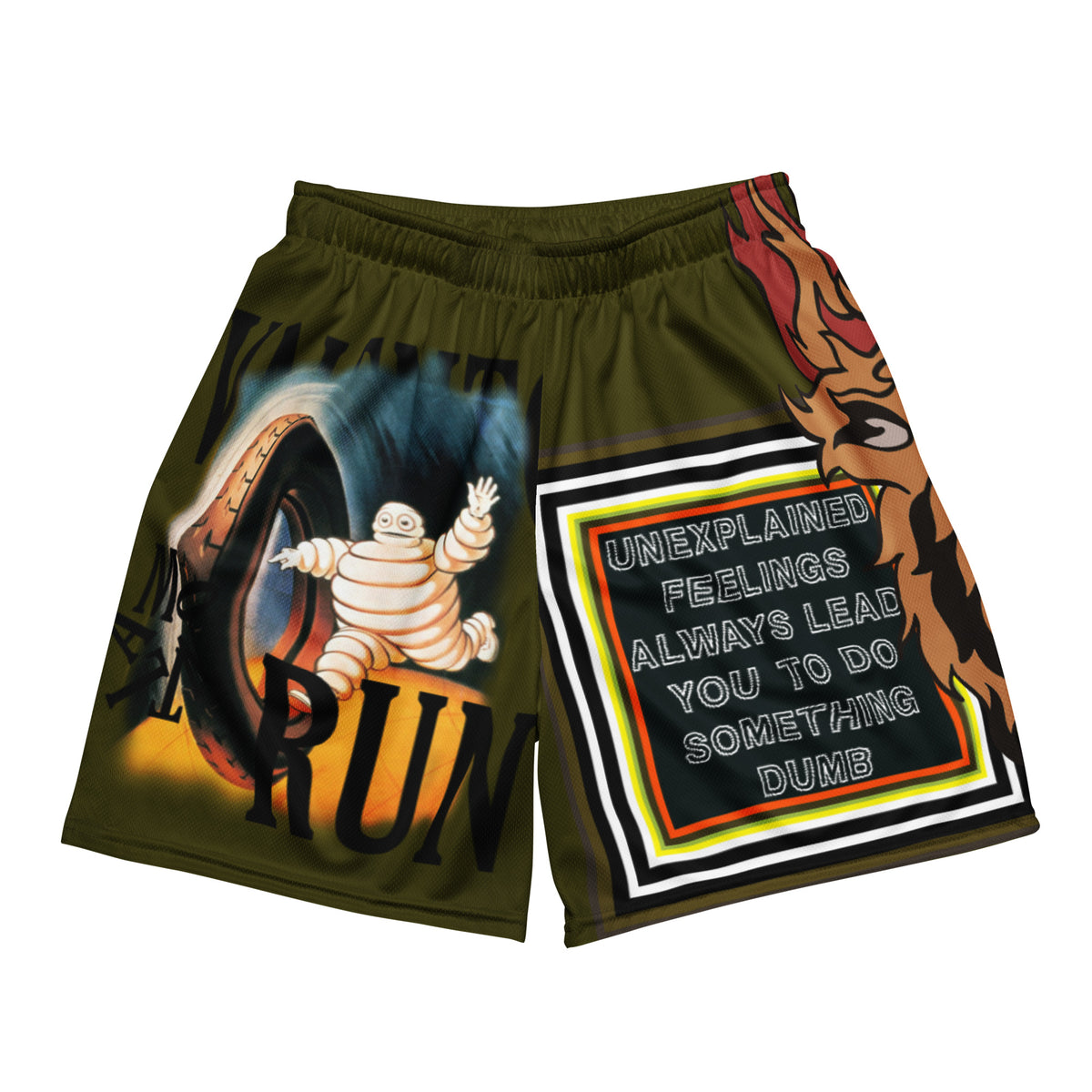 Unisex mesh shorts