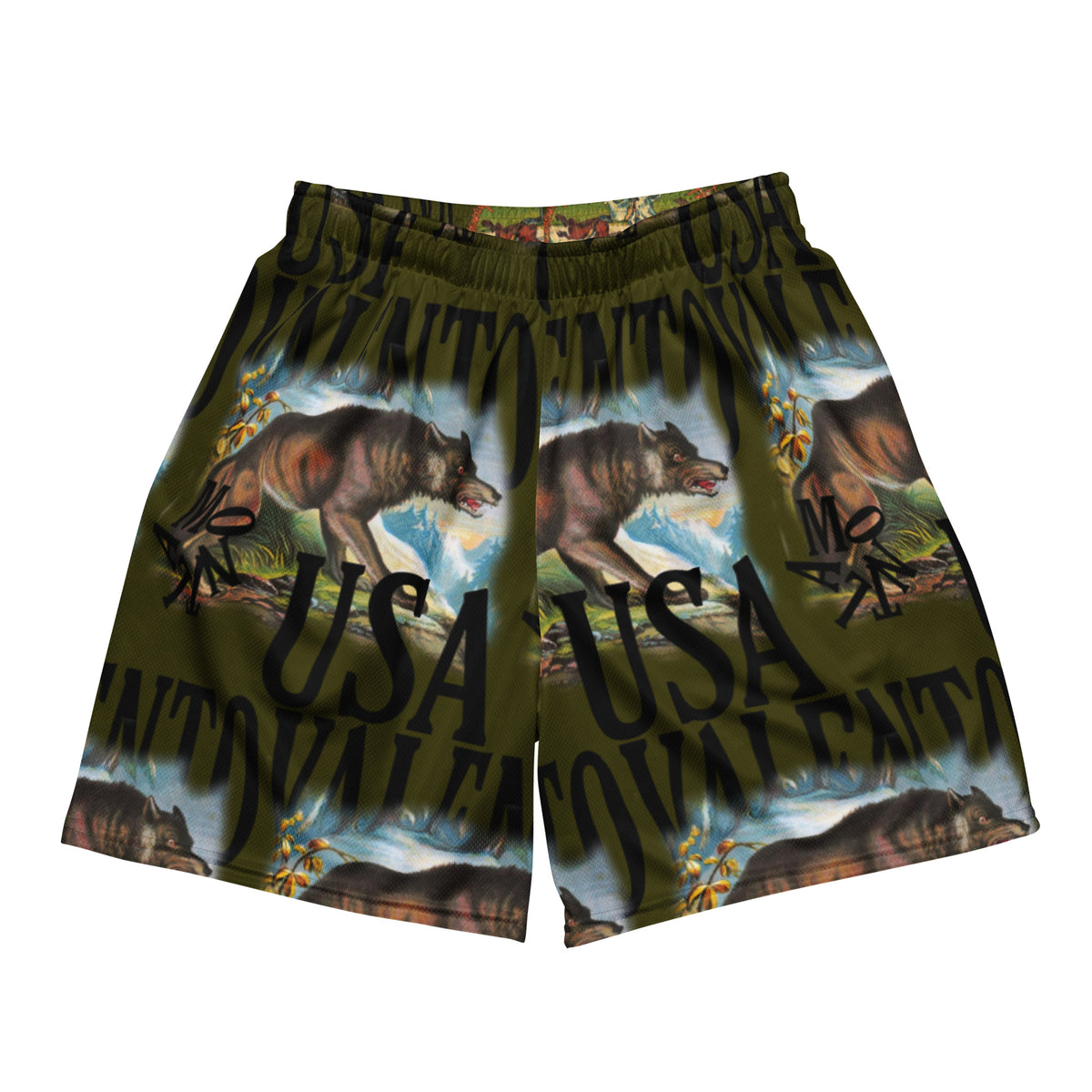 Unisex mesh shorts