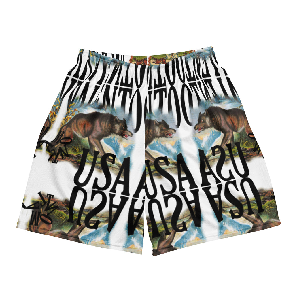 Unisex mesh shorts