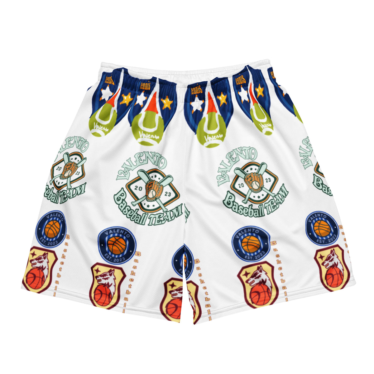 Unisex mesh shorts