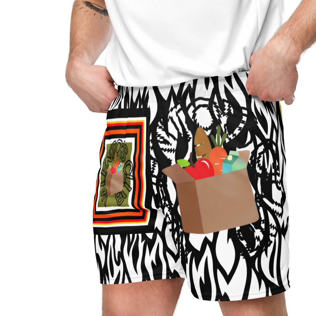 Unisex mesh shorts