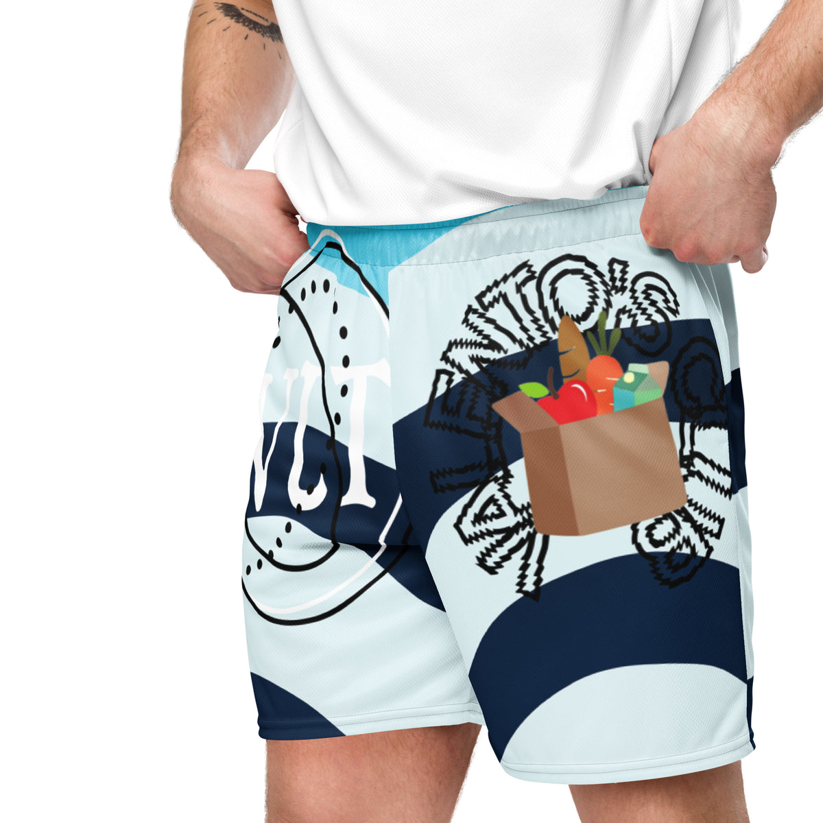 Unisex mesh shorts