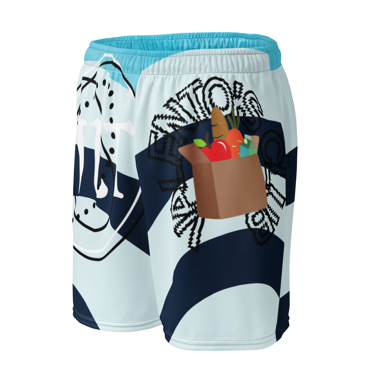 Unisex mesh shorts