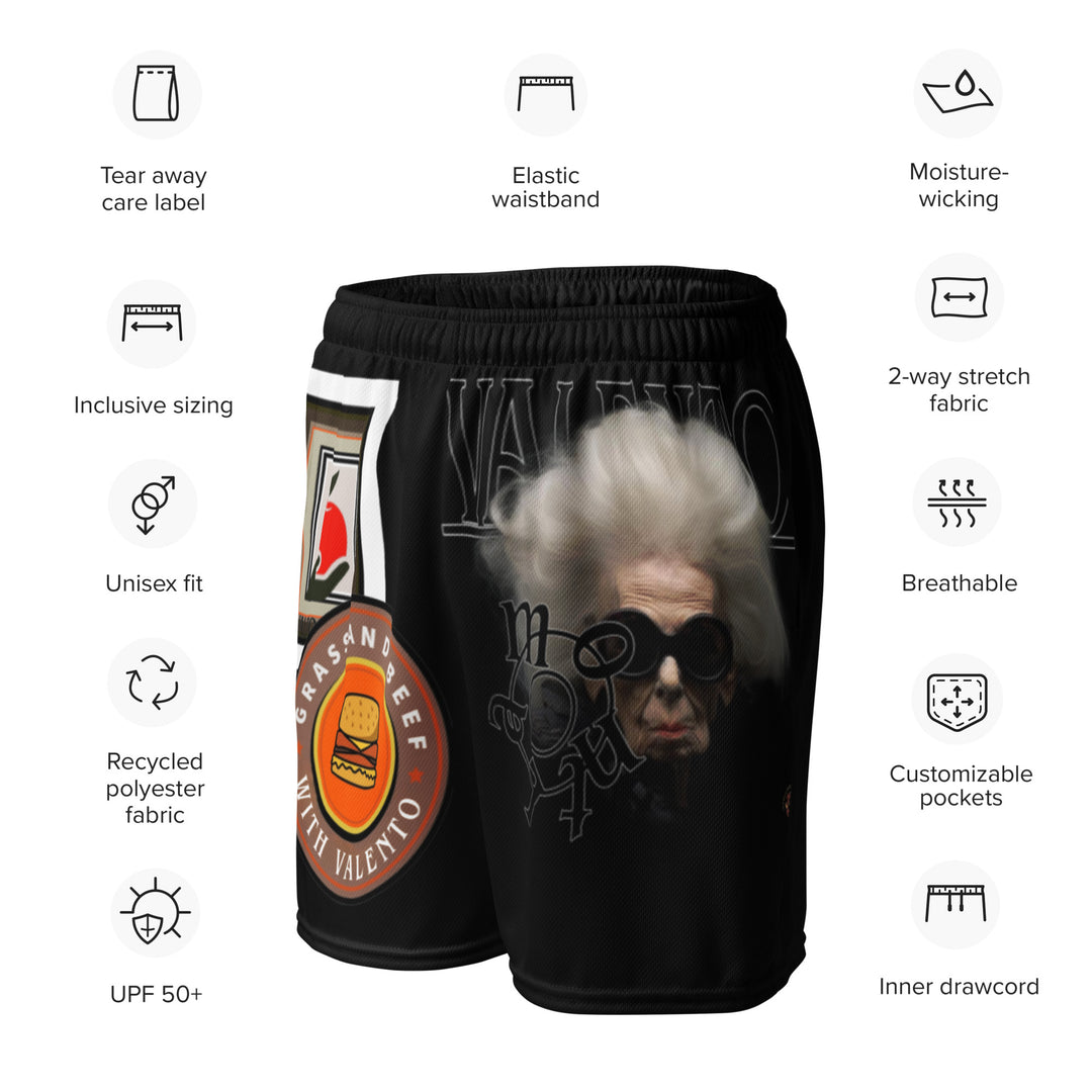 Unisex mesh shorts