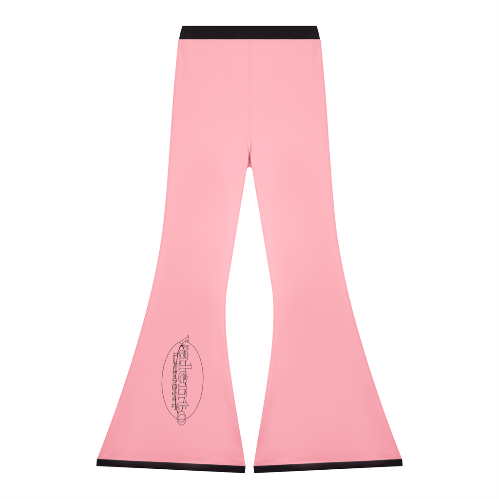 Women's Color Block Flared Yoga Leggings