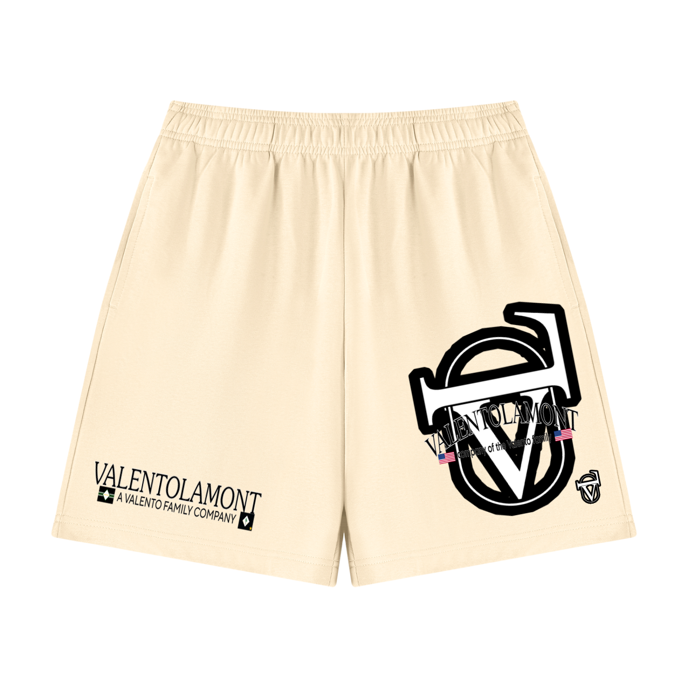 V Cotton Shorts
