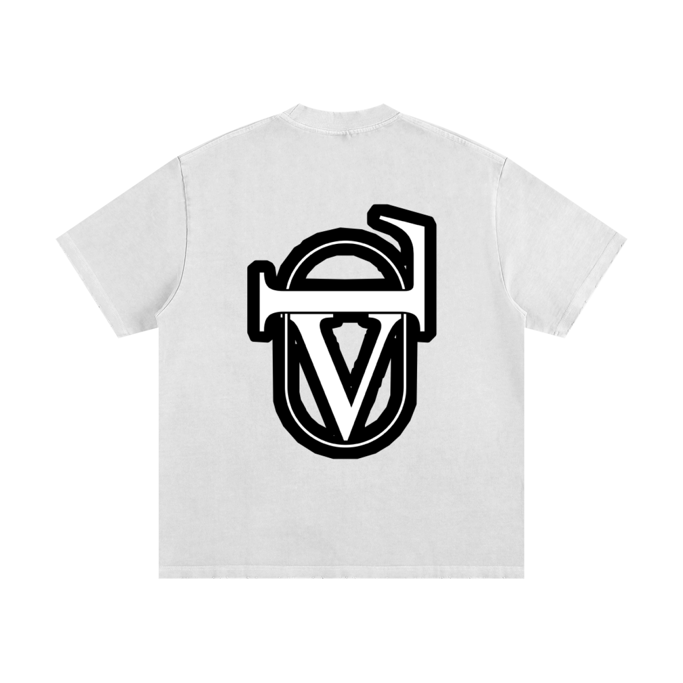 Heavyweight Vintage Washed Frayed T-Shirt
