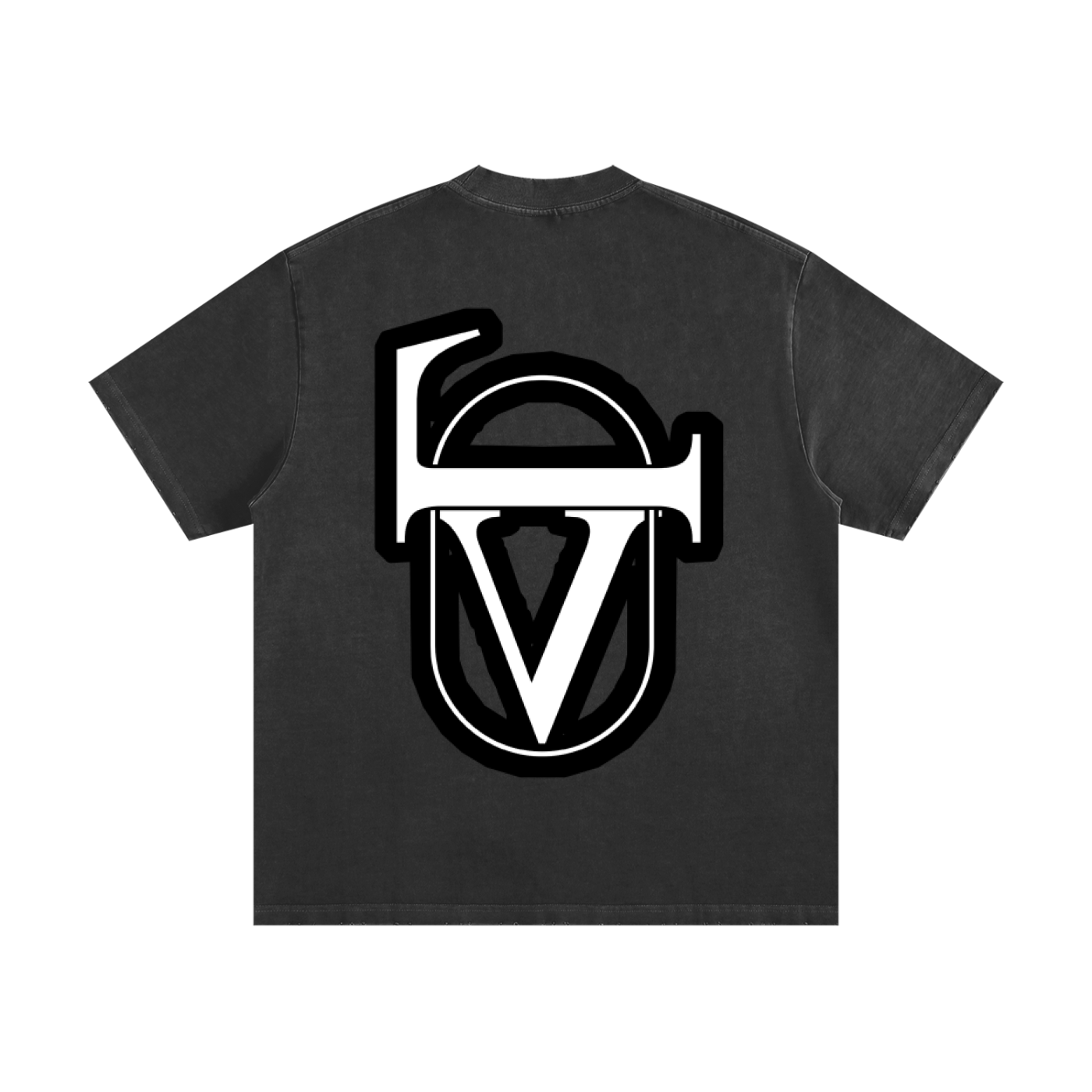 Heavyweight Vintage Washed Frayed T-Shirt