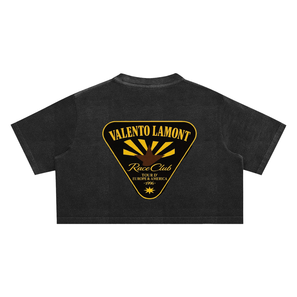 Snow Washed Crop Top