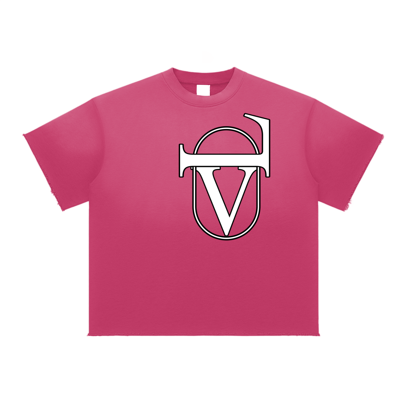 Sun Fade Raw Edge T-Shirt