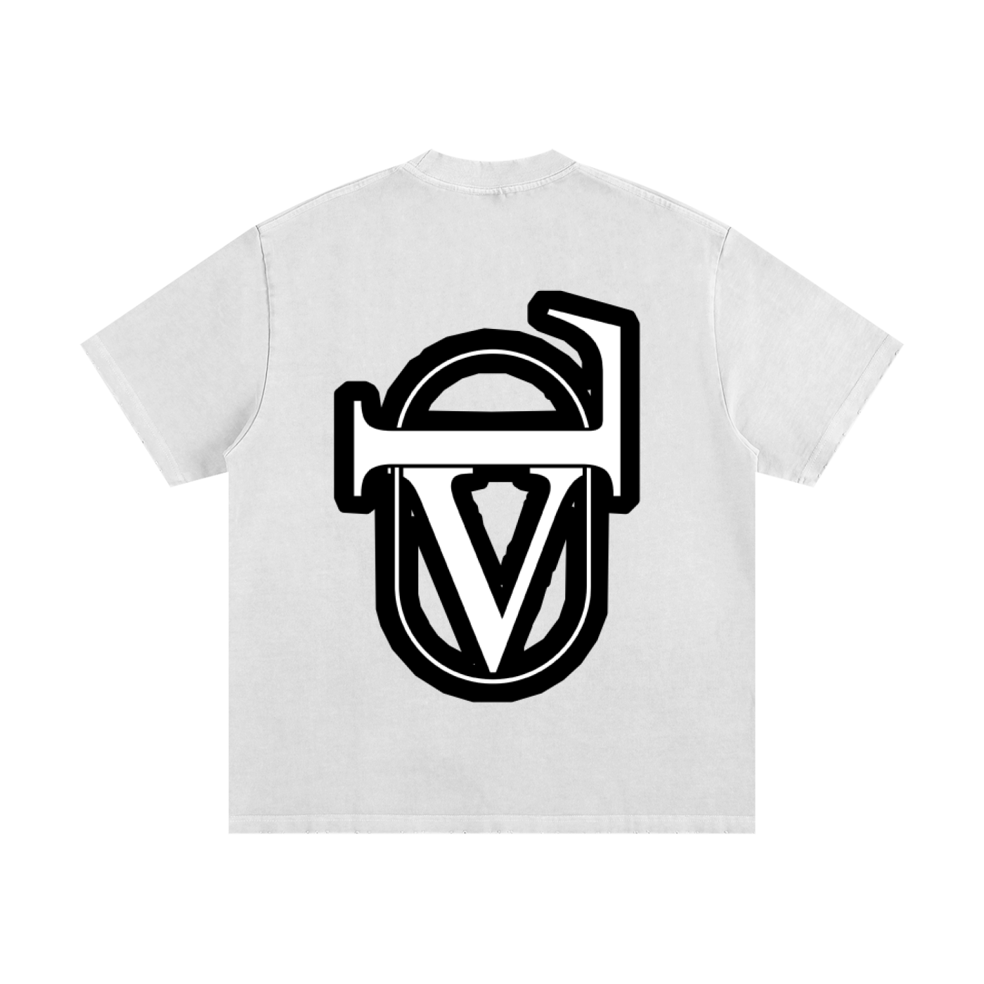 Heavyweight Vintage Washed Frayed T-Shirt