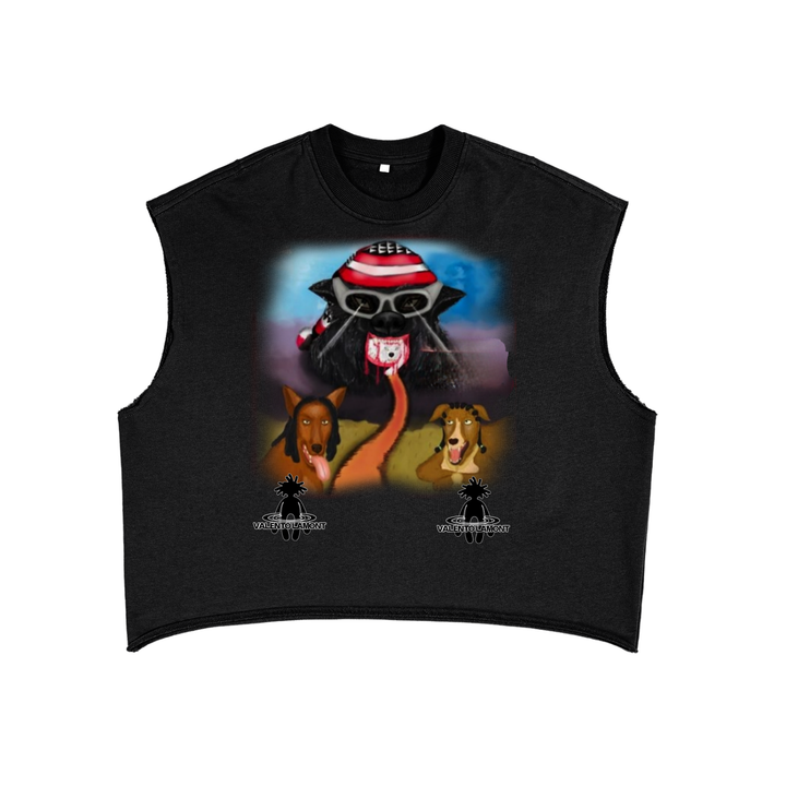 French Terry Boxy Tank Top