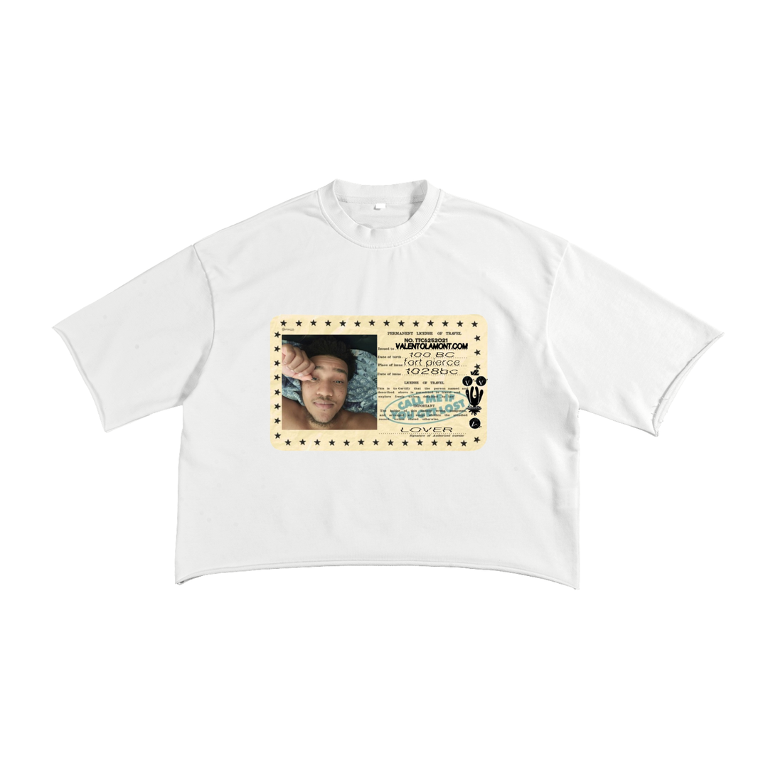 French Terry Raw Edge T-shirt
