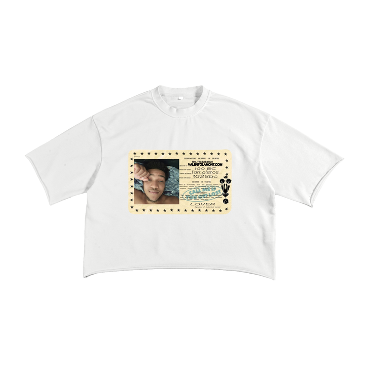 French Terry Raw Edge T-shirt