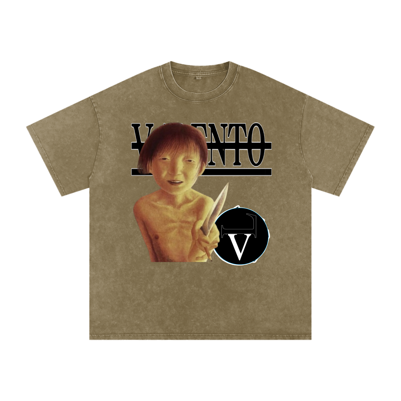Acid Wash Oversize T-Shirt - 250 GSM