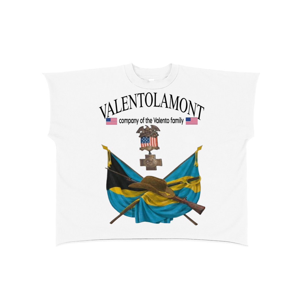 Raw Edge Boxy Non-Shrink T-Shirt