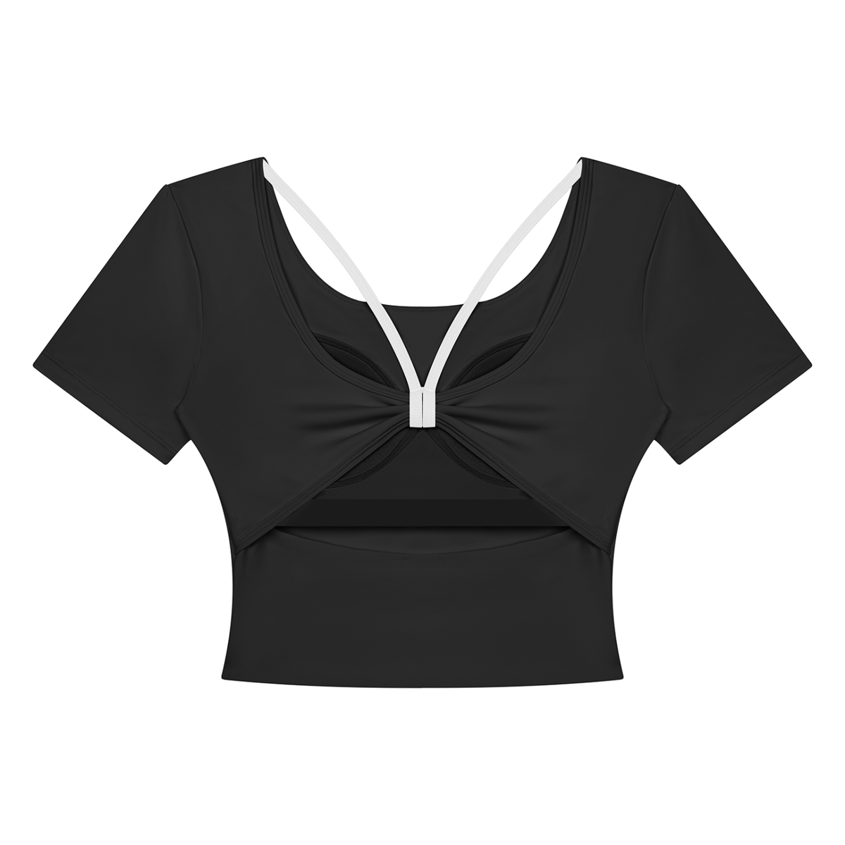 Women's Color Block Yoga T-Shirt