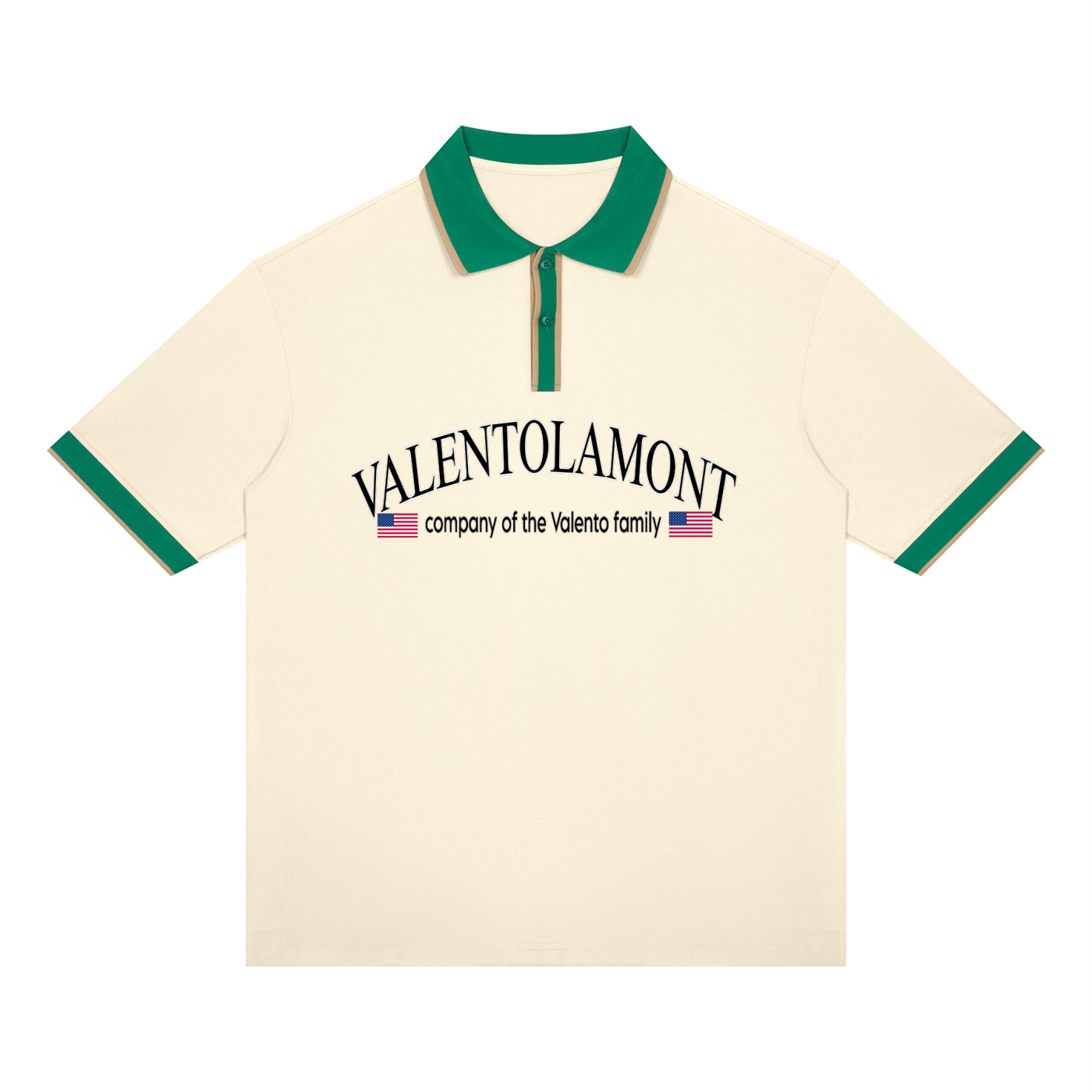 V Block Polo Shirt