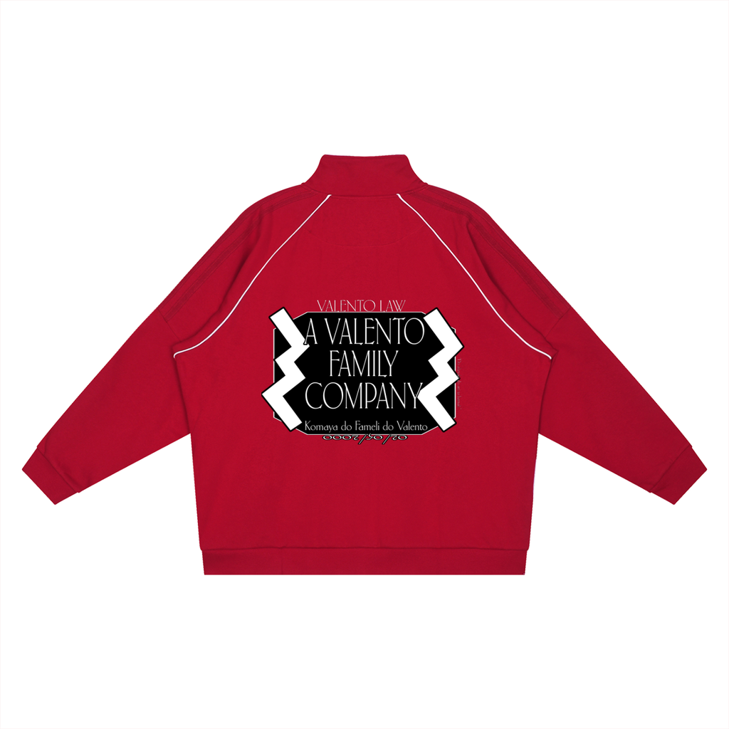 Reflection Striped Raglan Sleeve  Jacket