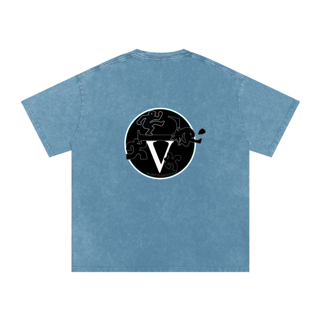 Acid Wash Oversize T-Shirt - 250 GSM