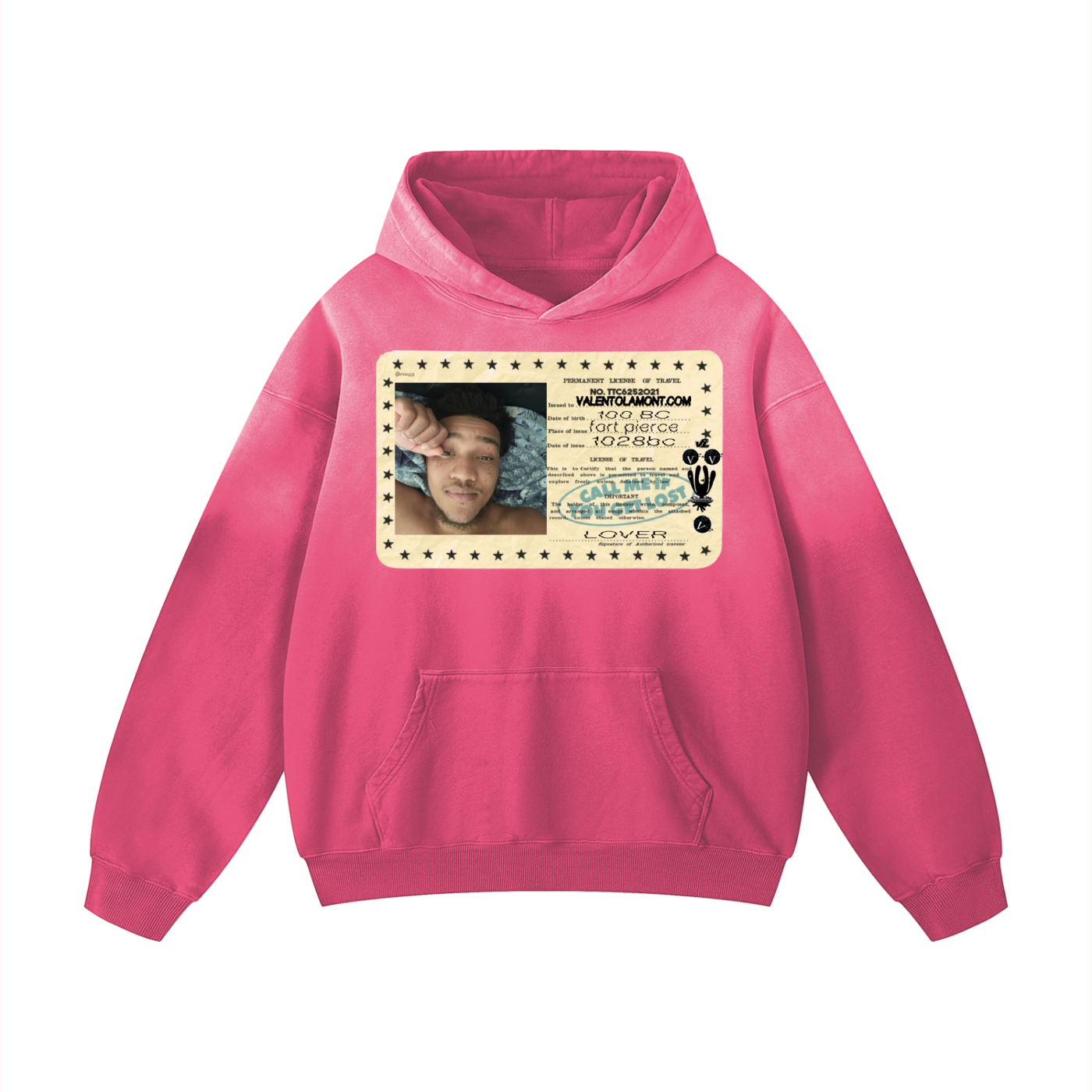 Heavyweight Sunfade Oversized Hoodie