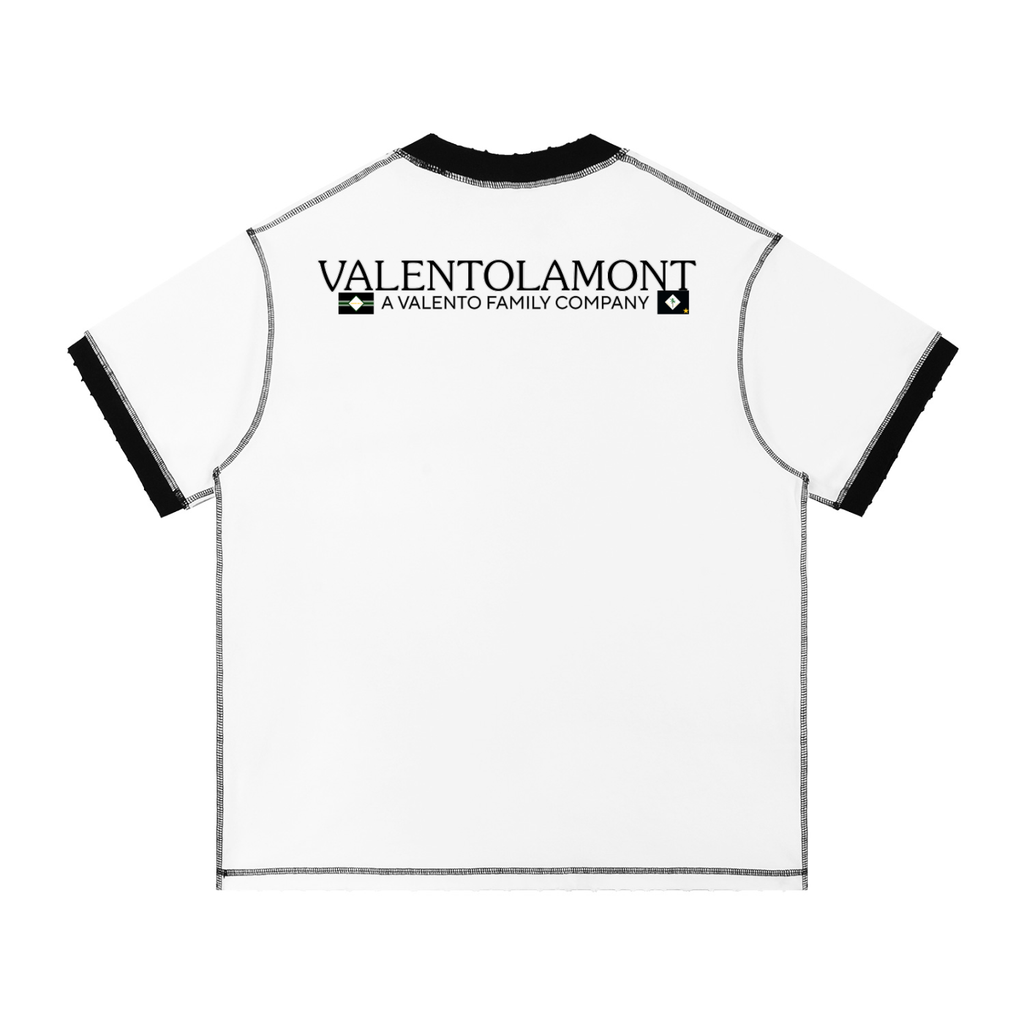 Unisex Contrast-Stitched Ringer T-Shirt